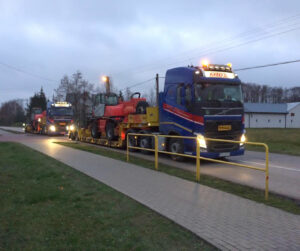 Specjalistyczny transport niskopodwoziowy ładowarek teleskopowych i maszyn budowlanych na terenie całej Polski.